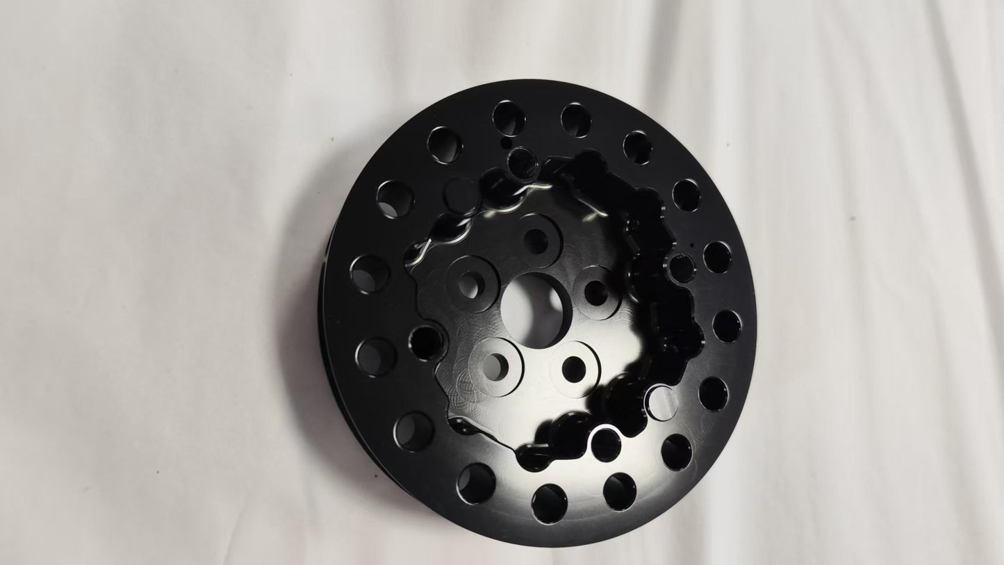 Lightweight Aluminum Underdrive Crank Pulley for Turbo Dodge 2.2/2.5 Engines